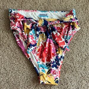 Modcloth Multicolor Floral Bikini Bottoms